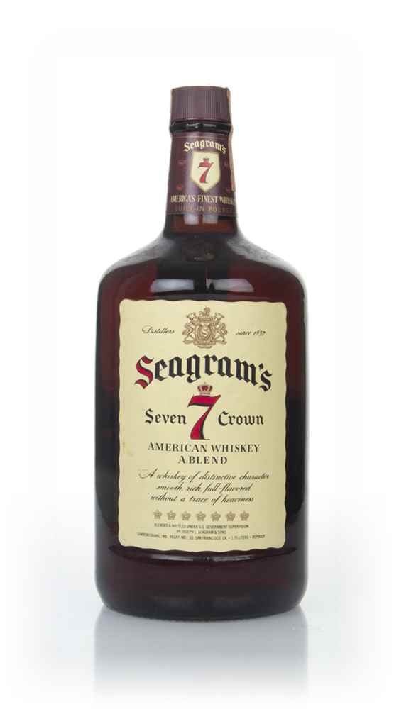 Seagram's 7 Crown (1.75L) - 1980s