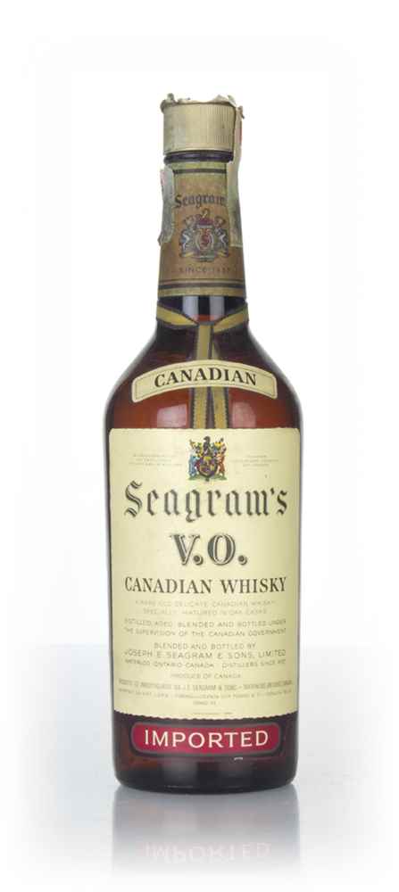 Seagram’s V.O. 6 Year Old Canadian Whisky - 1966