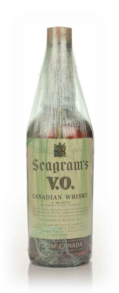 Seagram's V.O. 6 Year Old Canadian Whisky - 1970
