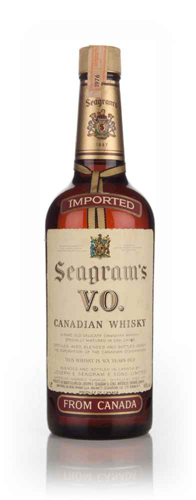 Seagram’s V.O. 6 Year Old Canadian Whisky - 1976