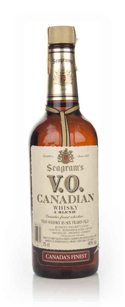 Seagram’s V.O. 6 Year Old Canadian Whisky - 1984