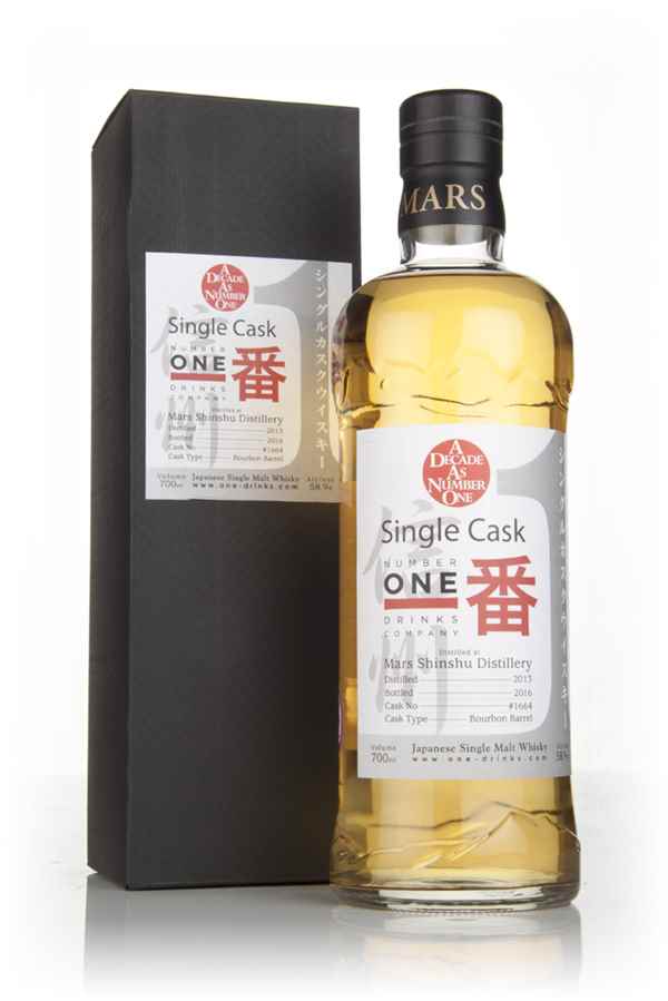 Mars Shinshu 2013 (bottled 2016) (cask 1664) - Number One Drinks Company 10th Anniversary