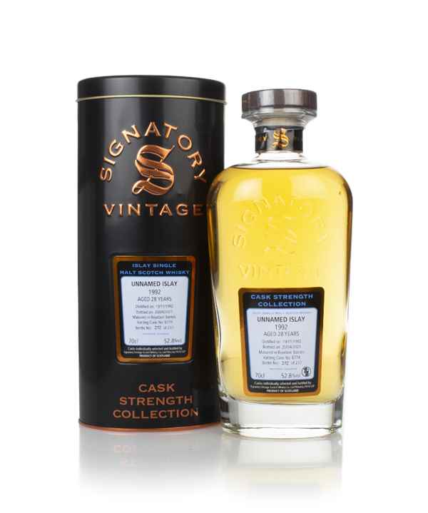 Unnamed Islay 28 Year Old 1992 (cask 6774) - Cask Strength Collection (Signatory)