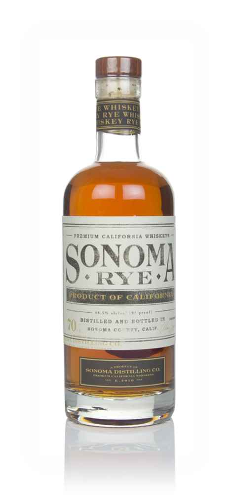 SONOMA RYE-70CL-46.5% ALC.- RYE WHISKEY