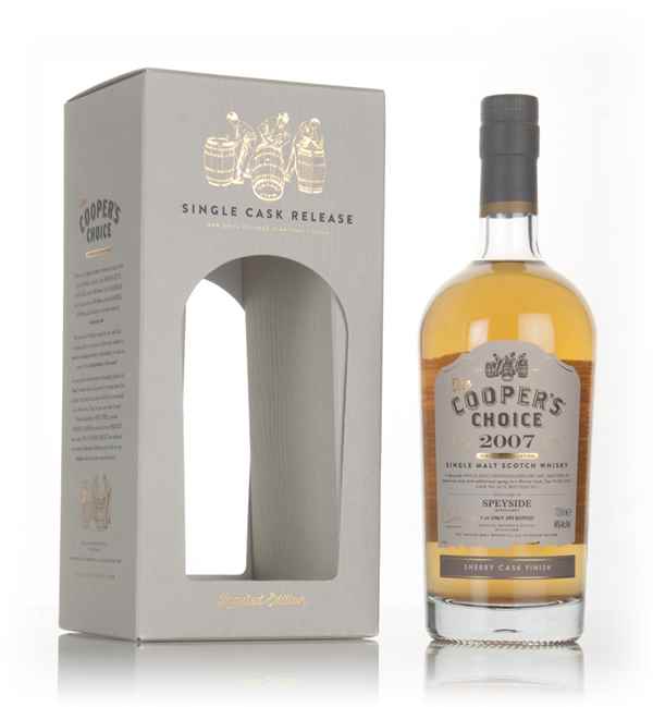 Speyside 10 Year Old 2007 (cask 0119) - The Cooper's Choice (The Vintage Malt Whisky Co.)