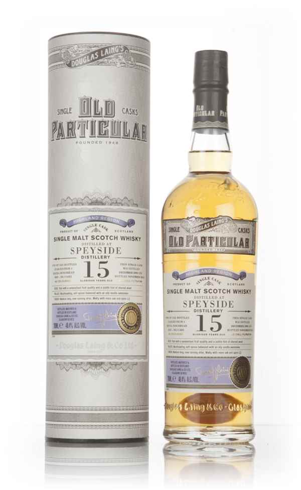 Speyside 15 Year Old 2000 (cask 11583) - Old Particular (Douglas Laing)