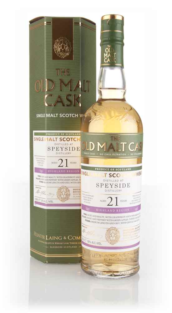 Speyside 21 Year Old 1993 (cask 12162) - Old Malt Cask (Hunter Laing)