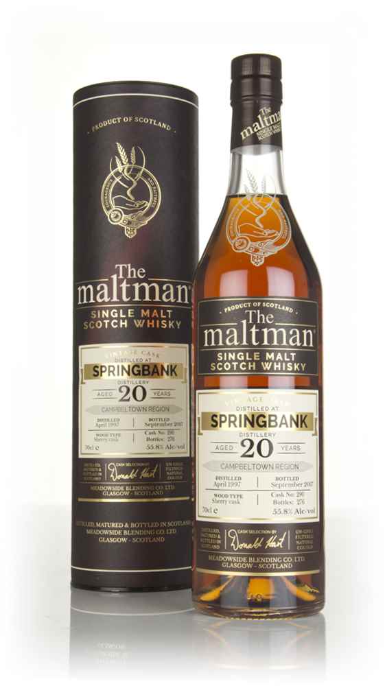 Springbank 20 Year Old 1997 (cask 290) - The Maltman