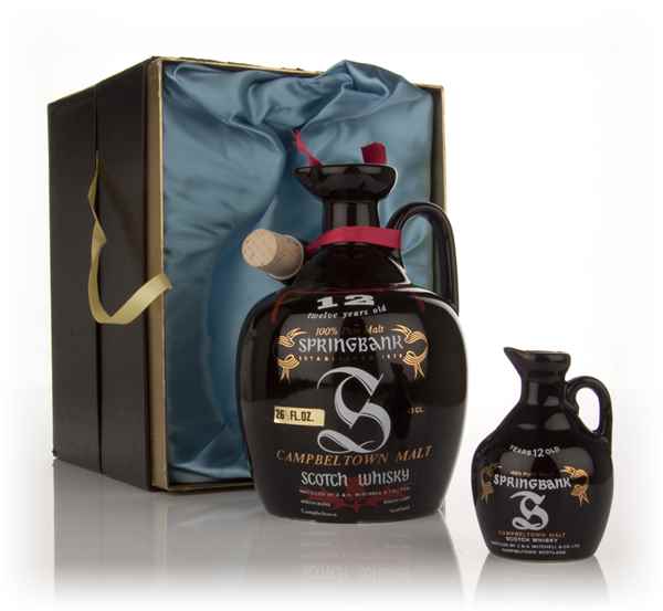 Springbank 12 Year Old Ceramic Decanter (With Miniature)