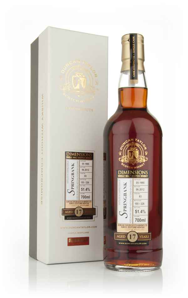 Springbank 17 Year Old 1995 - Dimensions (Duncan Taylor)