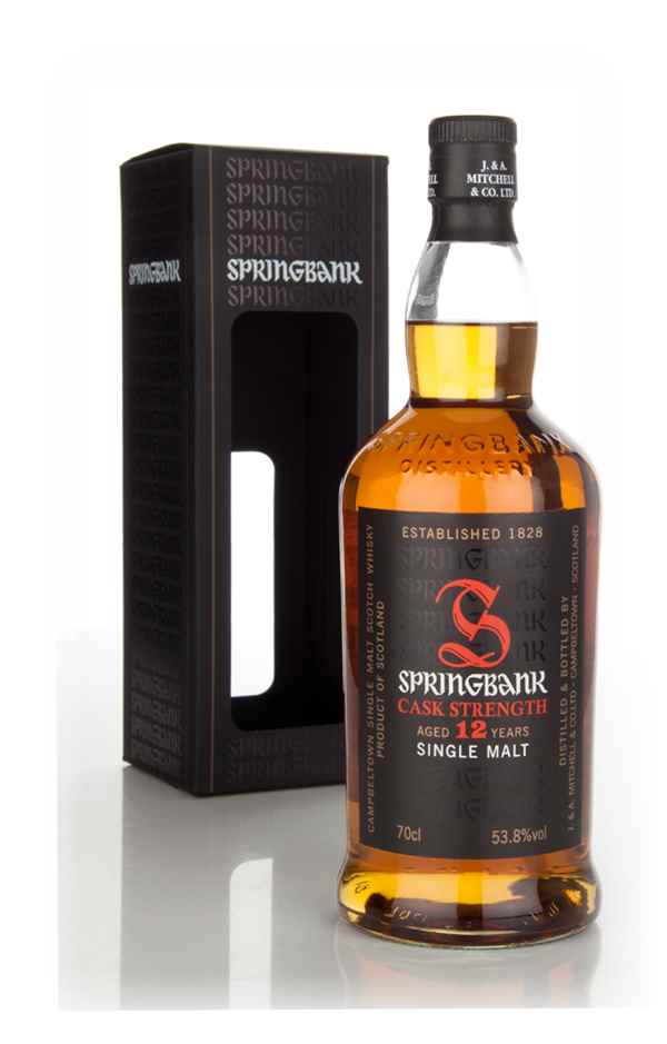 Springbank 12 Year Old Cask Strength - 53.8%