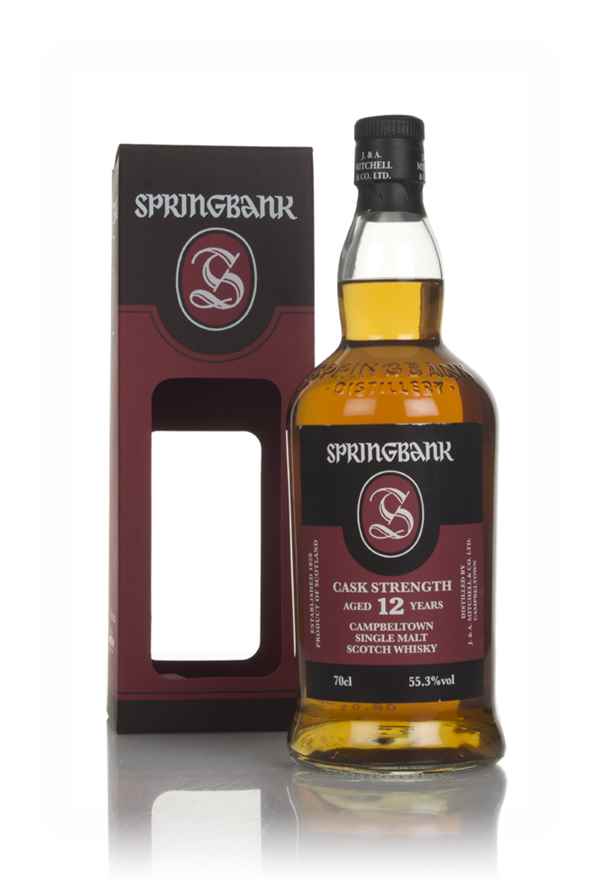Springbank 12 Year Old Cask Strength - 55.3%