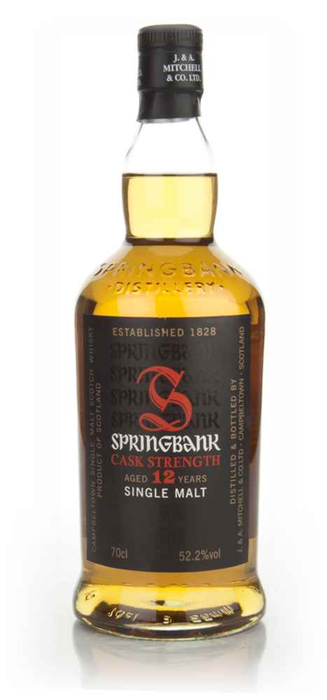 Springbank 12 Year Old Cask Strength - 52.2%