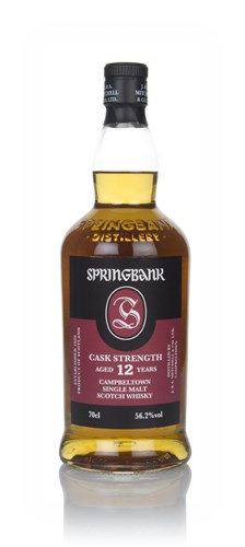 Springbank 12 Year Old Cask Strength - 56.2% Whisky 70cl