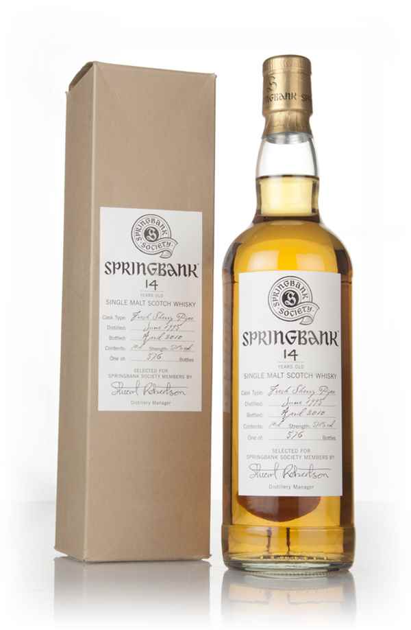 Springbank 14 Year Old 1995 - Springbank Society