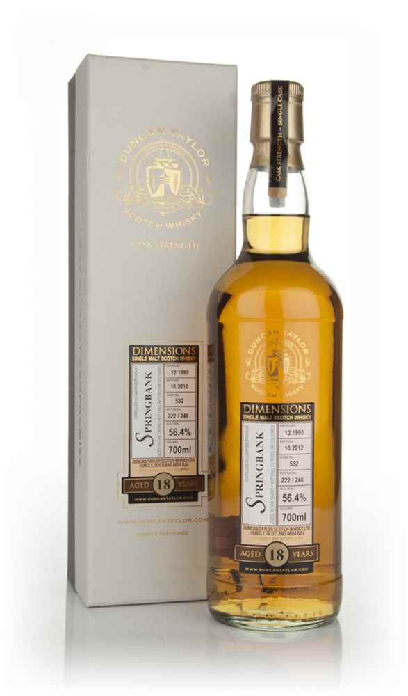 Springbank 18 Year Old 1993 - Dimensions (Douglas Laing)