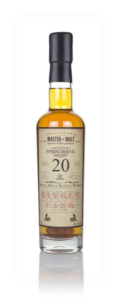 Springbank 20 Year Old 1998 - Single Cask (Master of Malt)