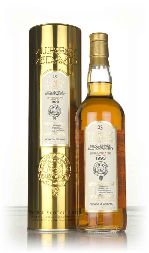 Springbank 23 Year Old 1993 (cask 150033) - Mission Gold (Murray McDavid)