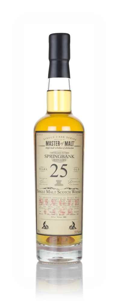 Springbank 25 Year Old 1993 - Single Cask (Master of Malt)
