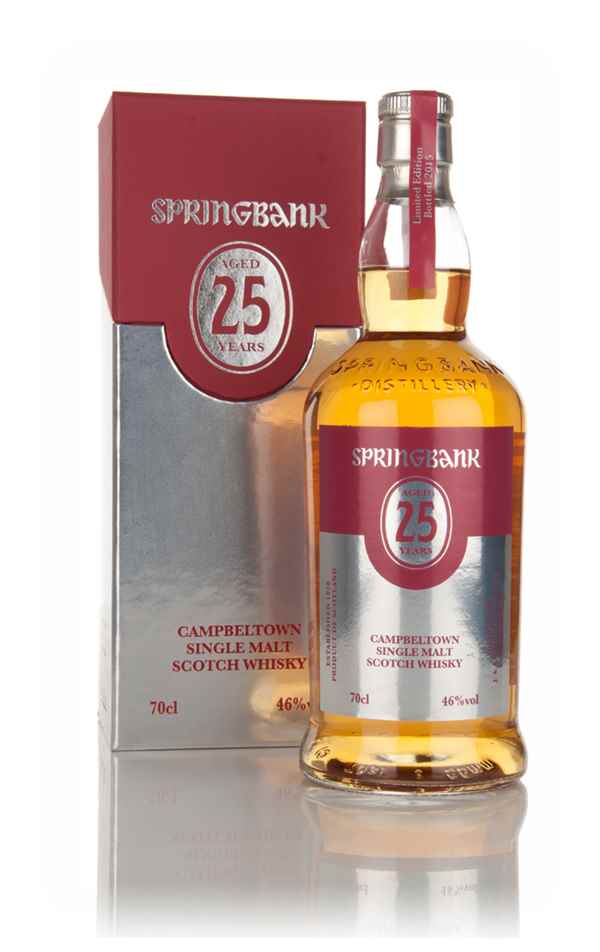 Springbank 25 Year Old (bottled 2015)