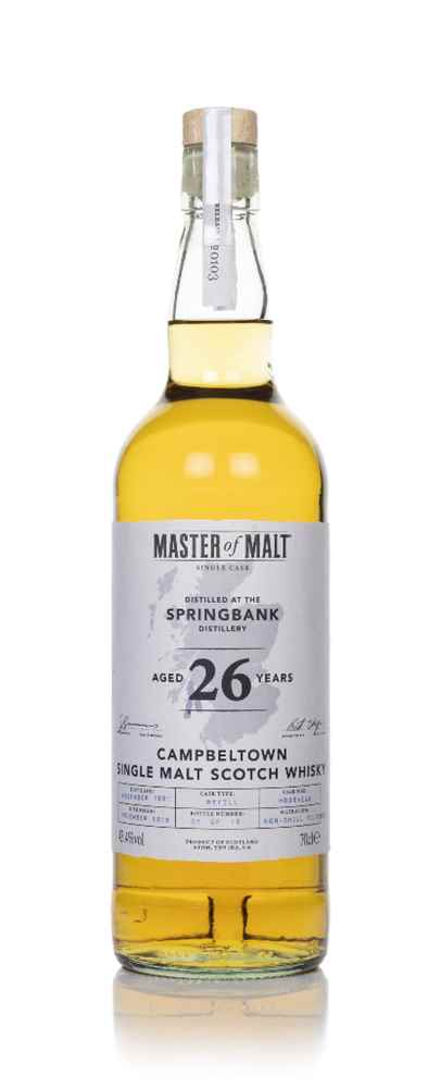 Springbank 26 Year Old 1991 Single Cask (Master of Malt)