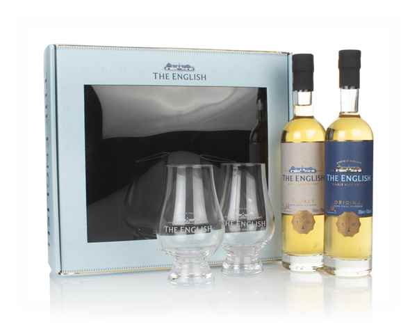 The English - Original & Smokey Gift Pack with 2x Glasses