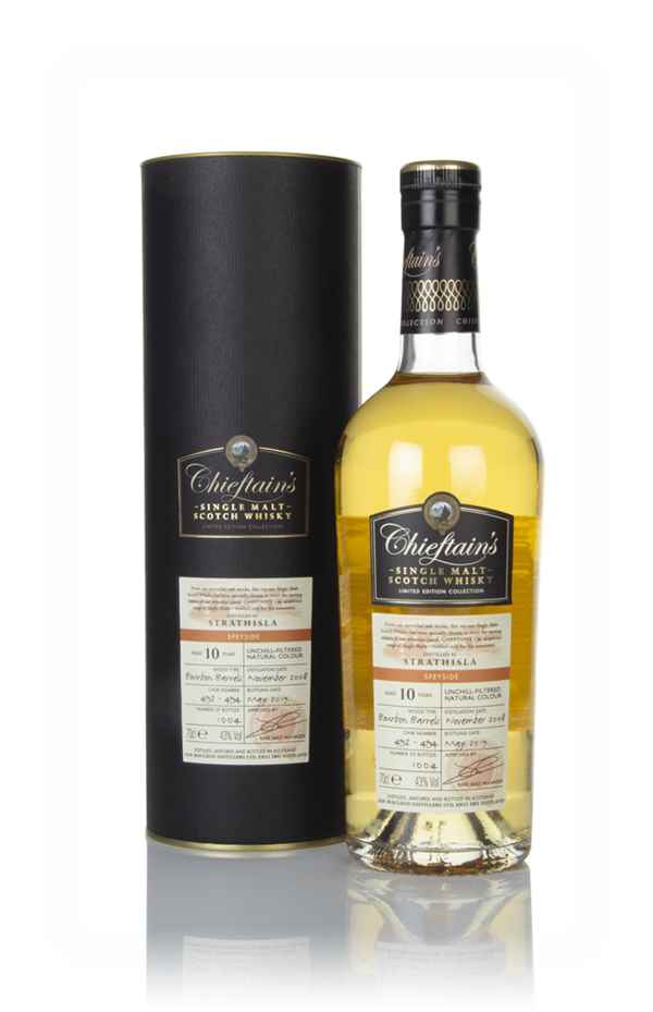 Strathisla 10 Year Old 2008 (casks 492 & 494) - Chieftain's (Ian Macleod)