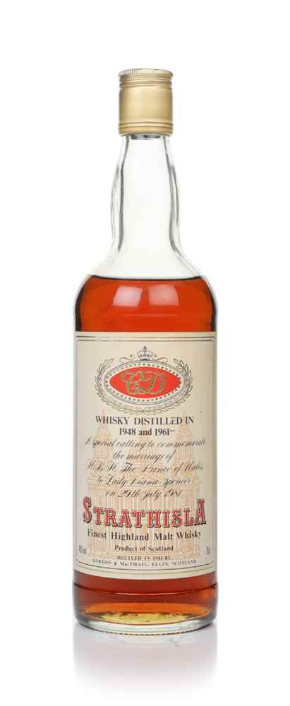 Strathisla 1948 & 1961 (bottled 1981) - Royal Marriage (Gordon & MacPhail)