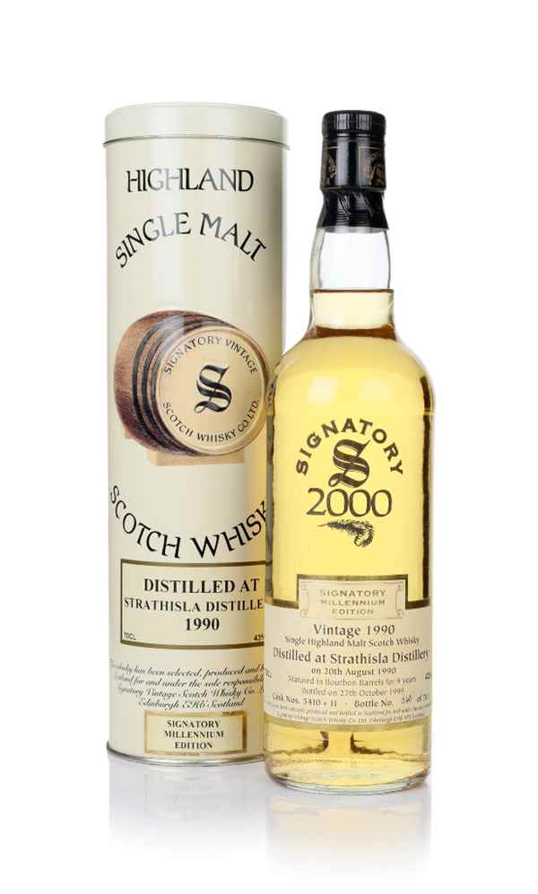 Strathisla 9 Year Old 1990 (casks 5410+11) - (Signatory)