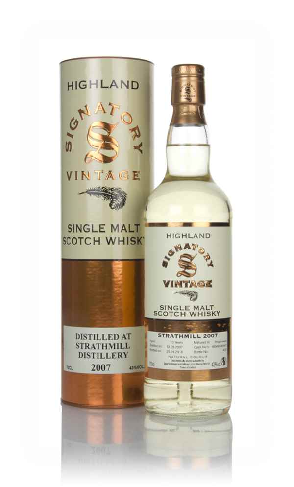 Strathmill 10 Year Old 2007 (casks 805456 & 805457) - Signatory