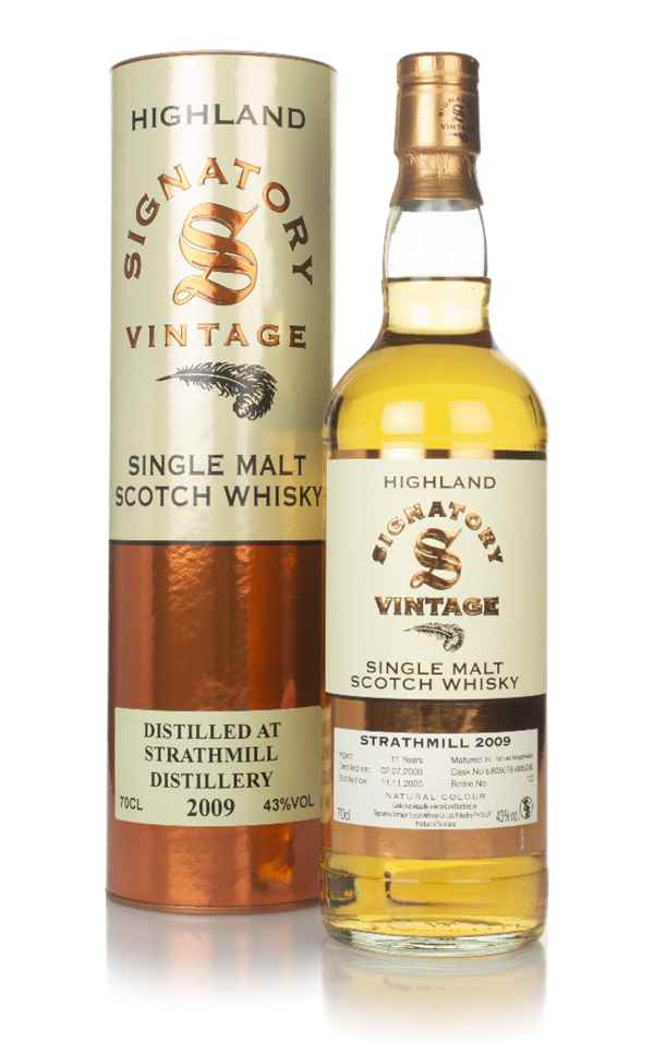 Strathmill 11 Year Old 2009 (casks 805078 & 805080) - Signatory