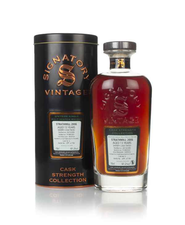 Strathmill 13 Year Old 2006 (cask 6) - Cask Strength Collection (Signatory)