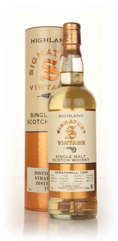 Strathmill 17 Year Old 1995 (casks 1828+1829) (Signatory)