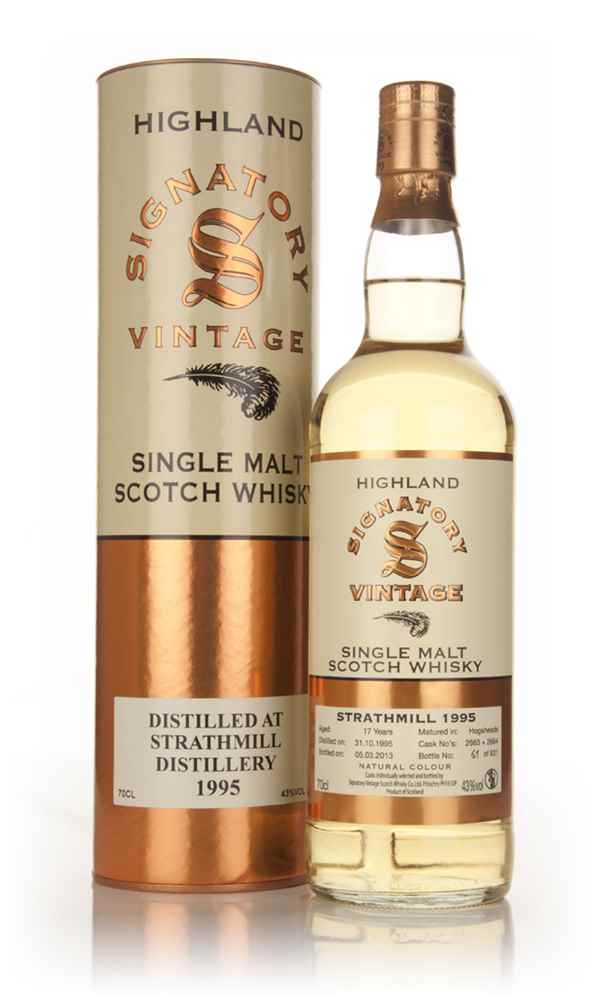 Strathmill 17 Year Old 1995 (casks 2663+2664) - (Signatory)