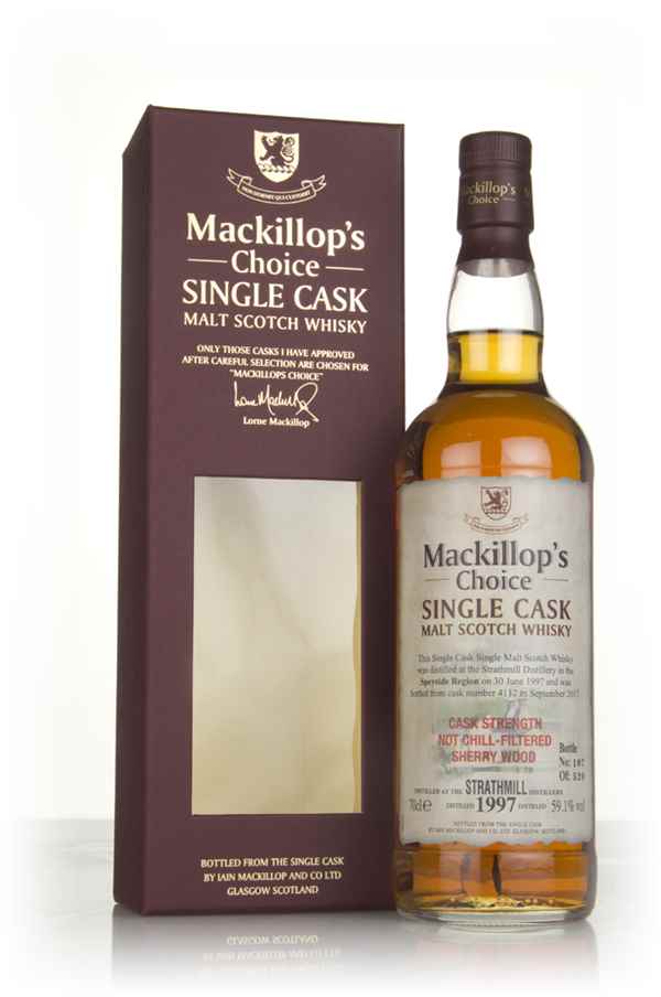 Strathmill 20 Year Old 1997 (cask 4112) - Mackillop's Choice