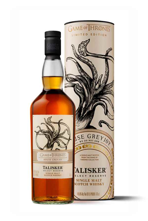 House Greyjoy & Talisker Select Reserve - Game of Thrones Single Malts Collection