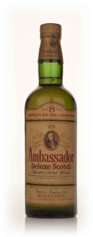 Ambassador 8 Year Old Blended Scotch Whisky - 1960s