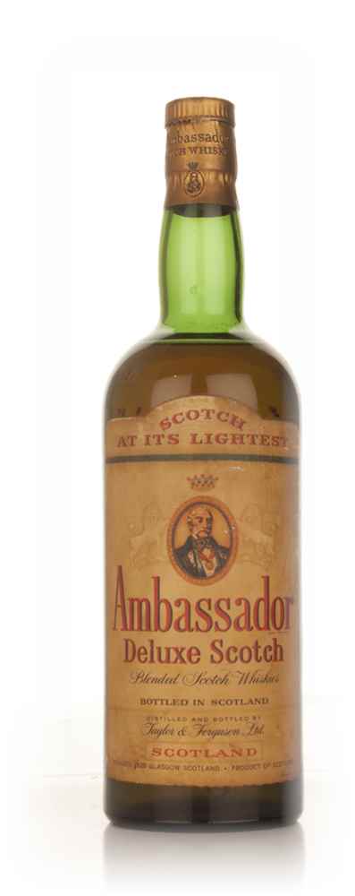 Ambassador Deluxe Scotch Whisky - late 1950s/early 1960s