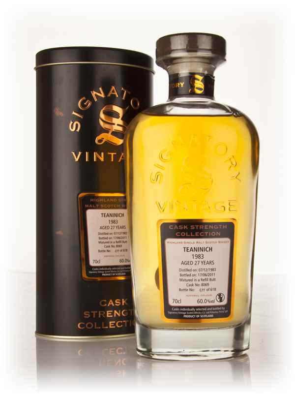 Teaninich 27 Year Old 1983 - Cask Strength Collection (Signatory)