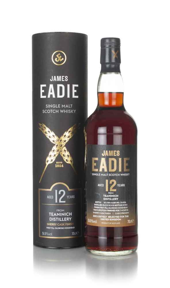 Teaninich 12 Year Old 2008 (cask 354556) - James Eadie
