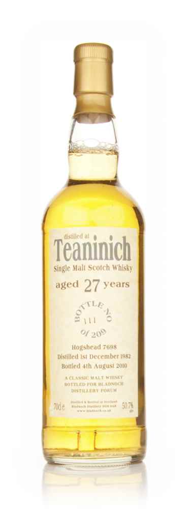 Teaninich 27 Year Old 1982 (Bladnoch)