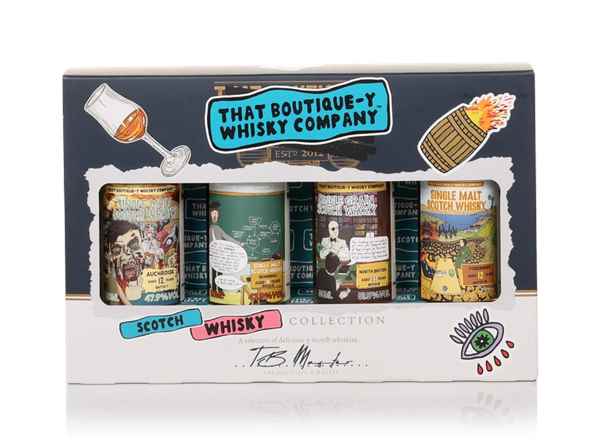 That Boutique-y Whisky Company Scotch Whisky Collection Gift Set (4 x 5cl)