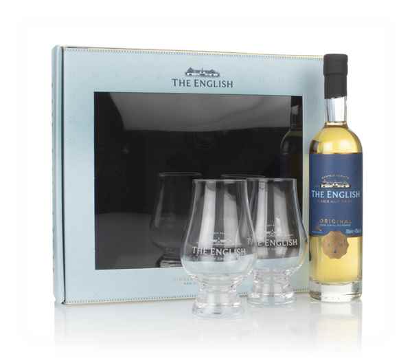 The English - Original Gift Pack with 2x Glasses