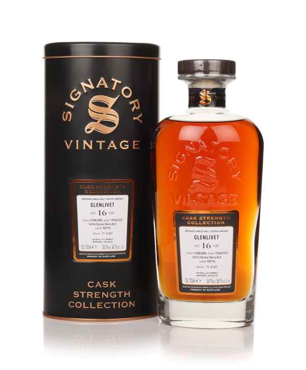 Glenlivet 16 Year Old 2006 (cask 900796) - Cask Strength Collection (Signatory)