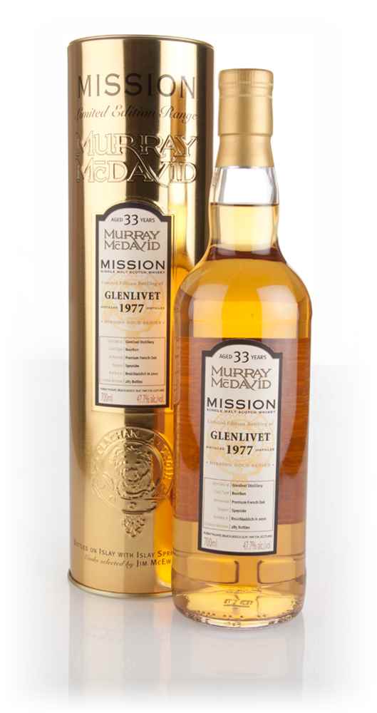 Glenlivet 33 Year Old 1977 - Mission Gold (Murray McDavid)