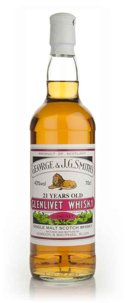 Smith's Glenlivet 21 Year Old - Gordon & MacPhail