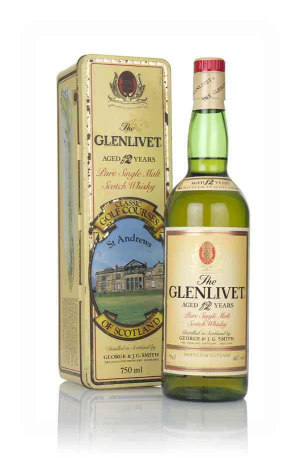 The Glenlivet 12 Year Old - Classic Golf Courses of Scotland (St Andrews) - 1980s