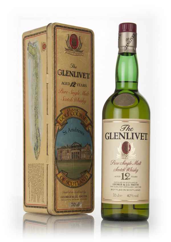 The Glenlivet 12 Year Old - Classic Golf Courses of Scotland (St Andrews) - 1990s
