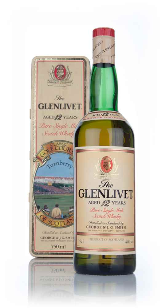 The Glenlivet 12 Year Old - Classic Golf Courses of Scotland (Turnberry) - 1980s