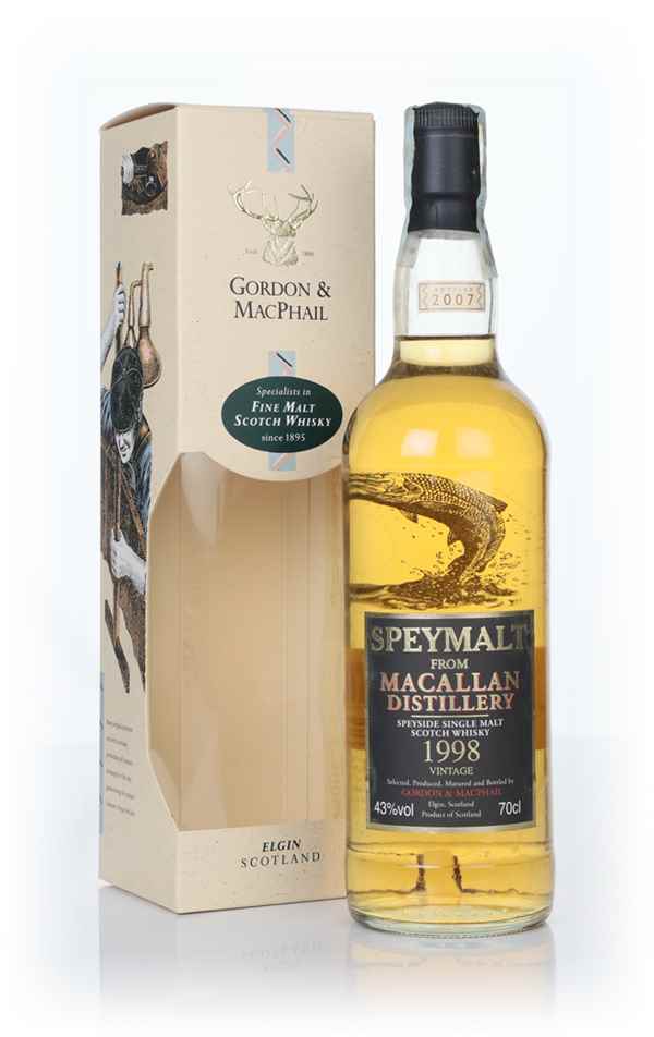 Macallan 1998 (bottled 2007)  - Speymalt (Gordon & MacPhail)